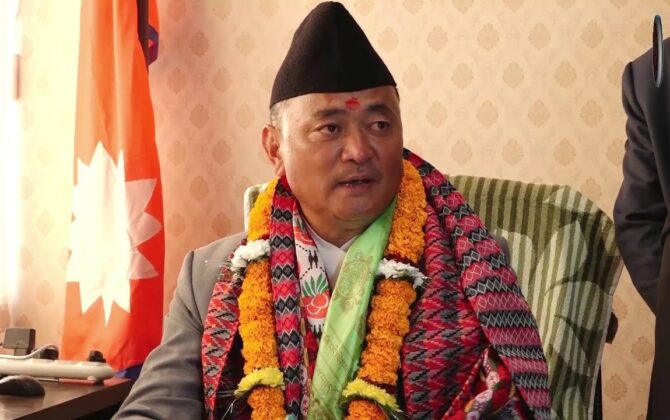 ‘कोरोना कम हुनासाथ नियमित रेल सञ्चालन हुनेछः भौतिक पूर्वाधारमन्त्री नेम्वाङ