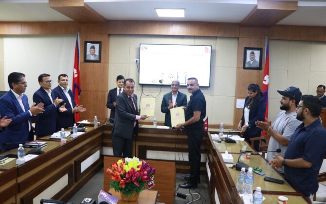 आपतकालीन उद्दारमा ड्रोन प्रयोग गर्न उडान र प्राधिकरणबिच समझदारी पत्रमा हस्ताक्षर