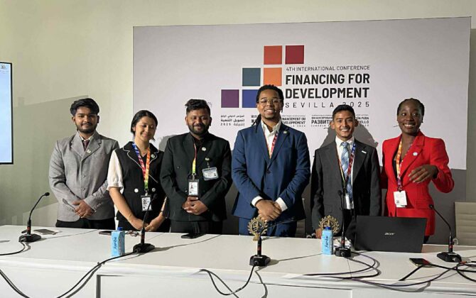 सेभियामा FfD4 साइडइभेन्टमा युवाहरूद्वारा न्यायोचित वित्तको नेतृत्व